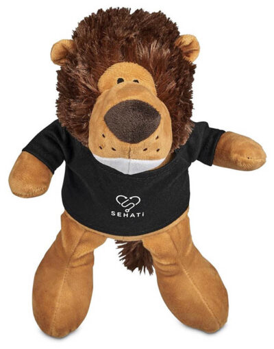 Plush Toy Lion with personalised shirt