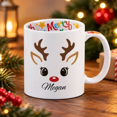 Personalised Christmas Ceramic Mug