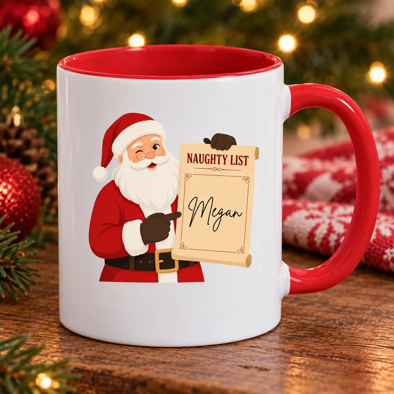 Personalised Two Tone Ceramic Mug